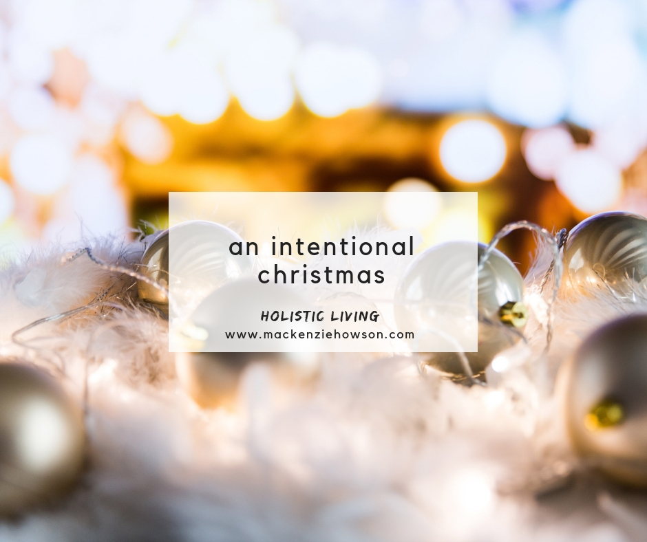AN INTENTIONAL CHRISTMAS