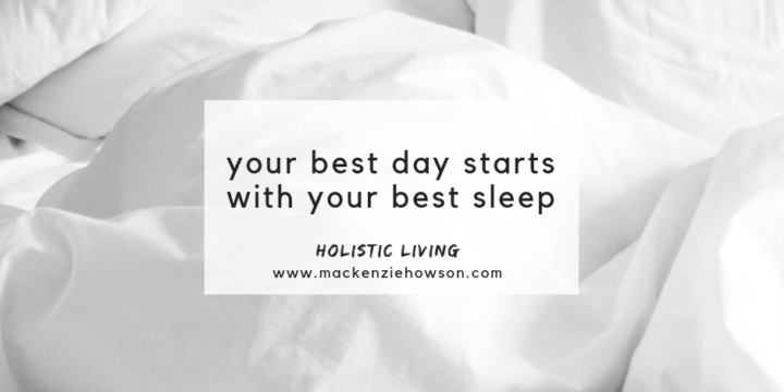 YOUR BEST DAY STARTS WITH YOUR BEST SLEEP